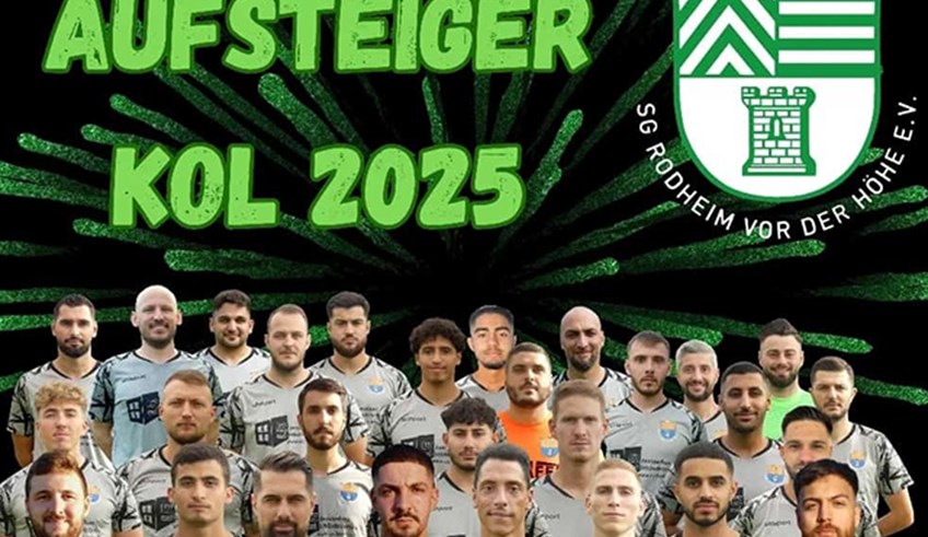 SGR Mannschaft KOL Aufstieg 2025 640